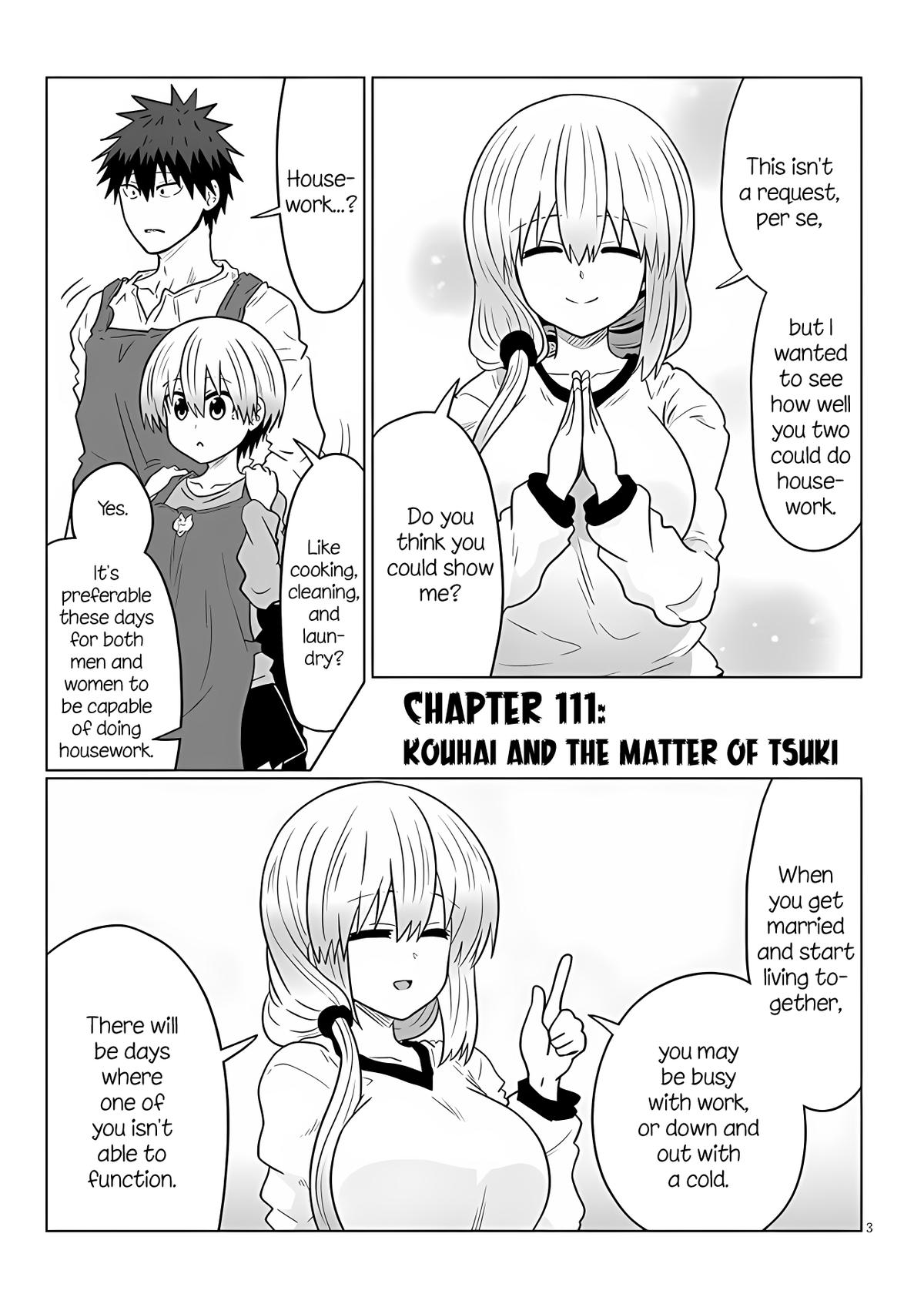 Uzaki-chan wa Asobitai! Chap 111 - Next Chap 112