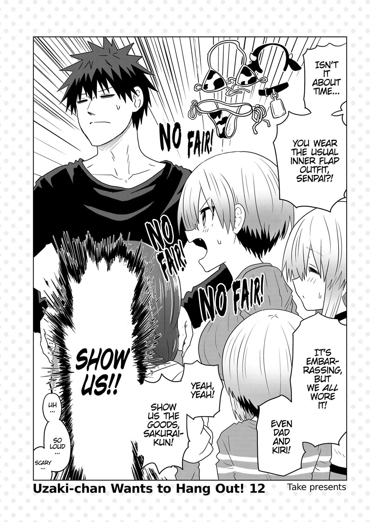 Uzaki-chan wa Asobitai! Chap 111.5 - Next Chap 112.5