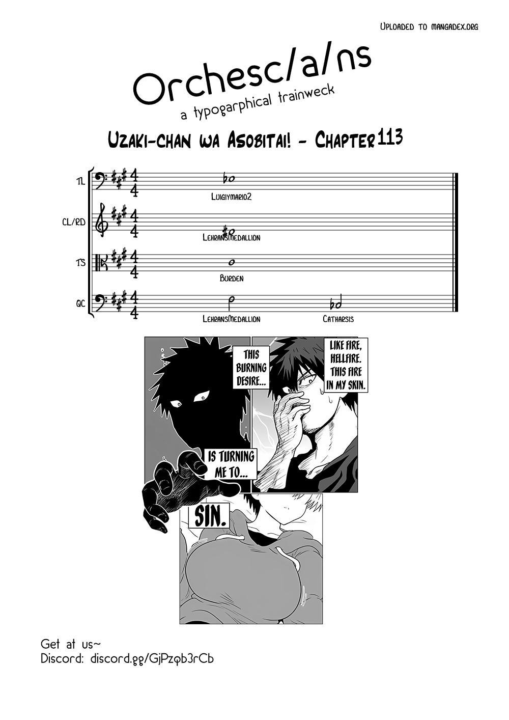 Uzaki-chan wa Asobitai! Chap 113 - Next Chap 114