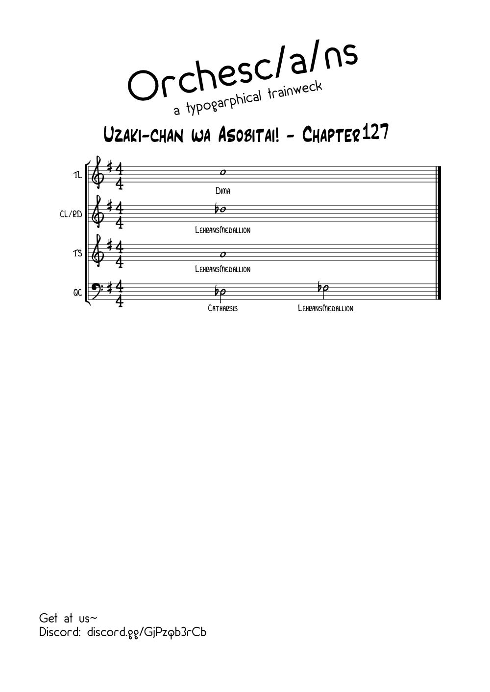 Uzaki-chan wa Asobitai! Chap 127 - Next Chap 128