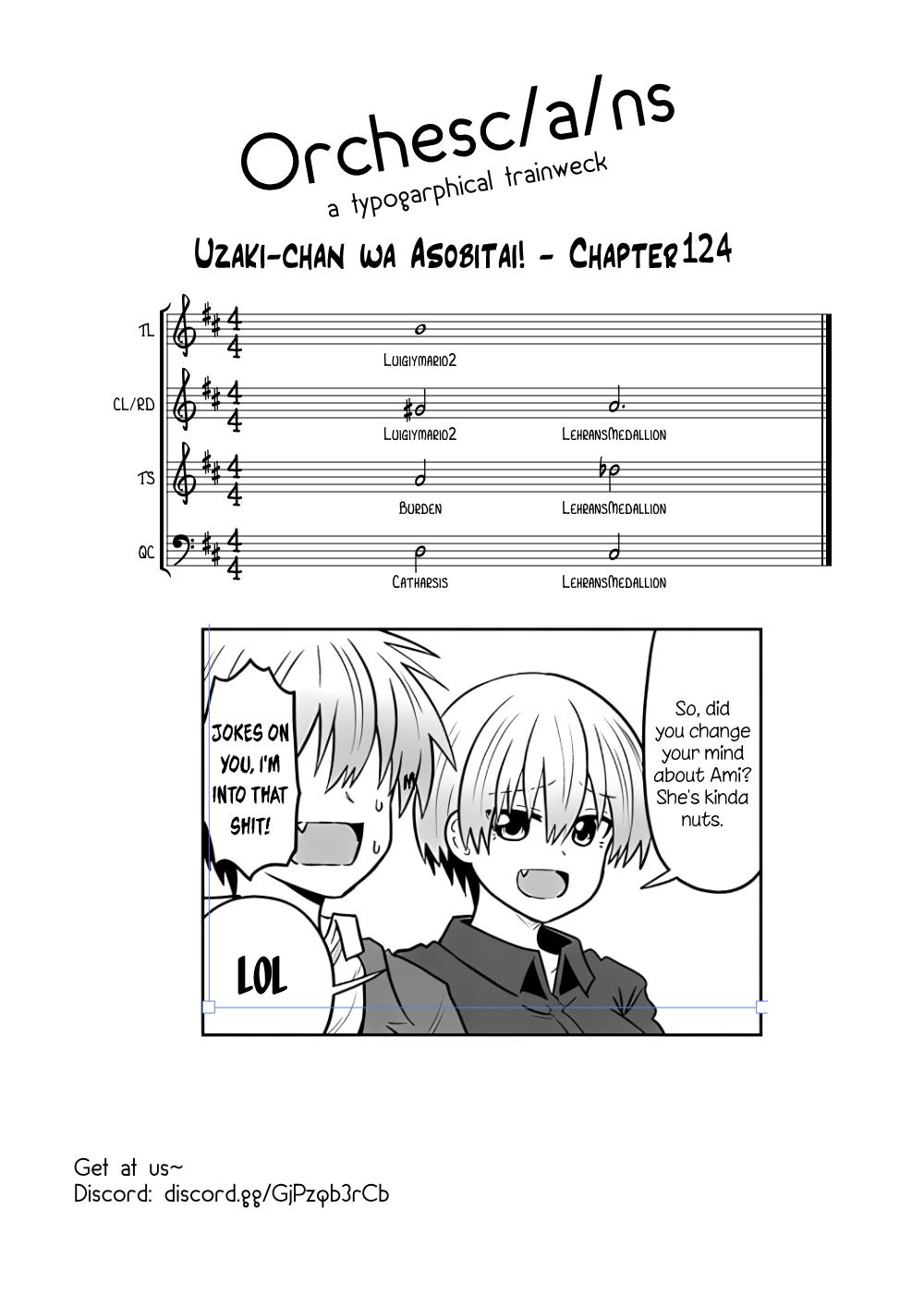 Uzaki-chan wa Asobitai! Chap 124 - Next Chap 125