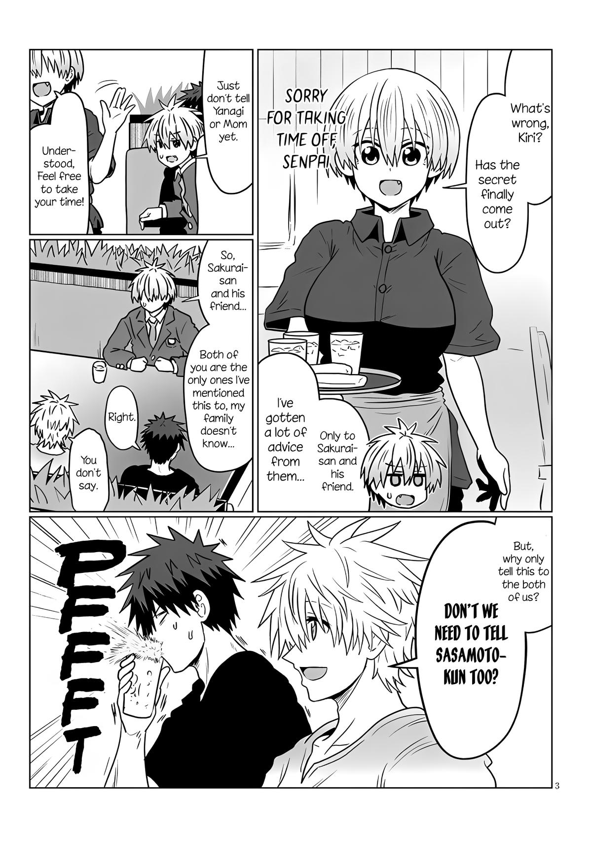 Uzaki-chan wa Asobitai! Chap 124 - Next Chap 125