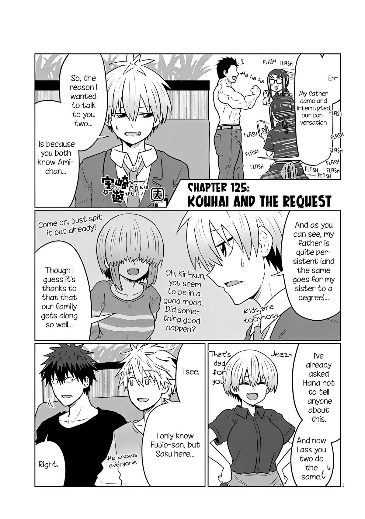 Uzaki-chan wa Asobitai! Chap 125 - Next Chap 126