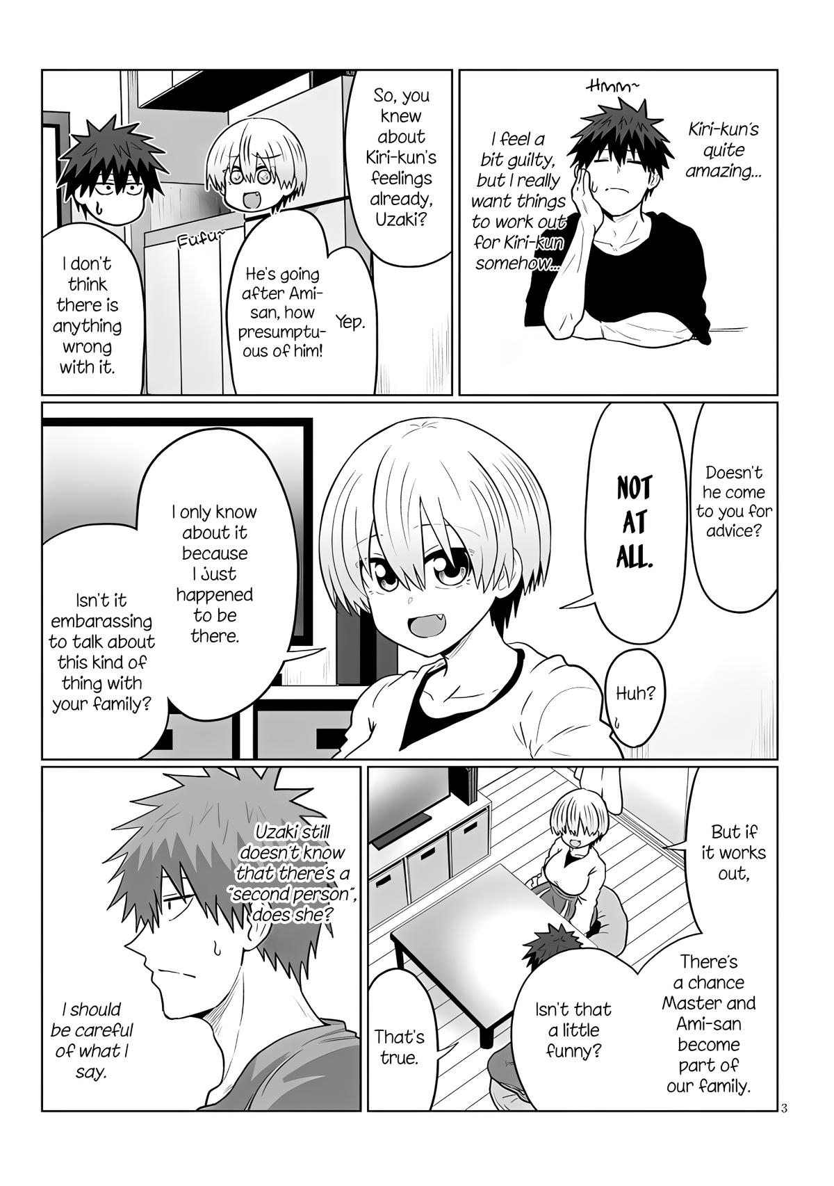 Uzaki-chan wa Asobitai! Chap 125 - Next Chap 126