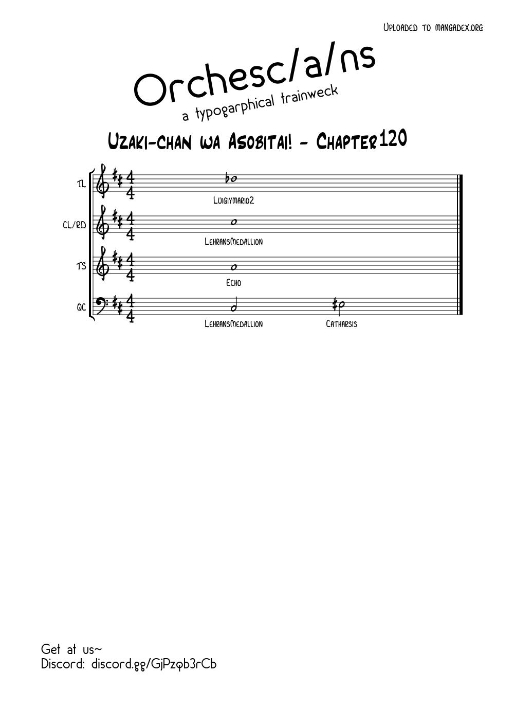 Uzaki-chan wa Asobitai! Chap 120 - Next Chap 121