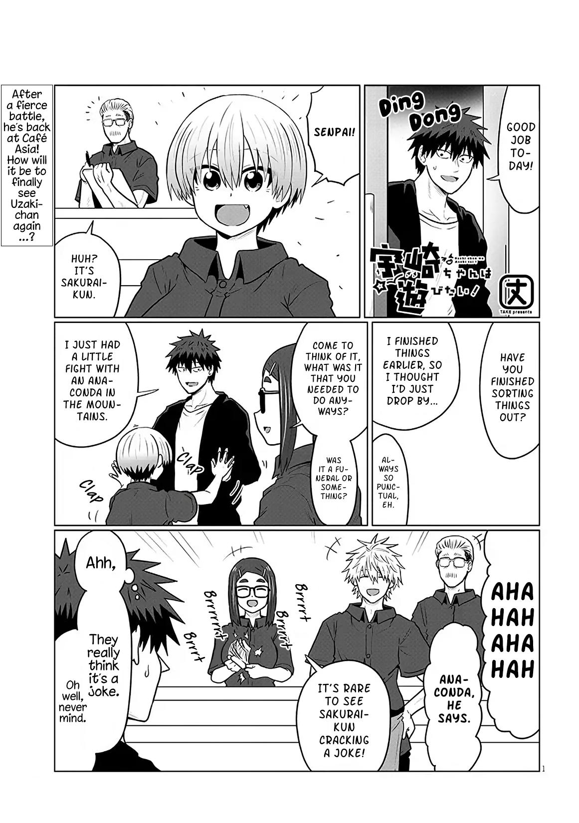 Uzaki-chan wa Asobitai! Chap 133 - Next Chap 134