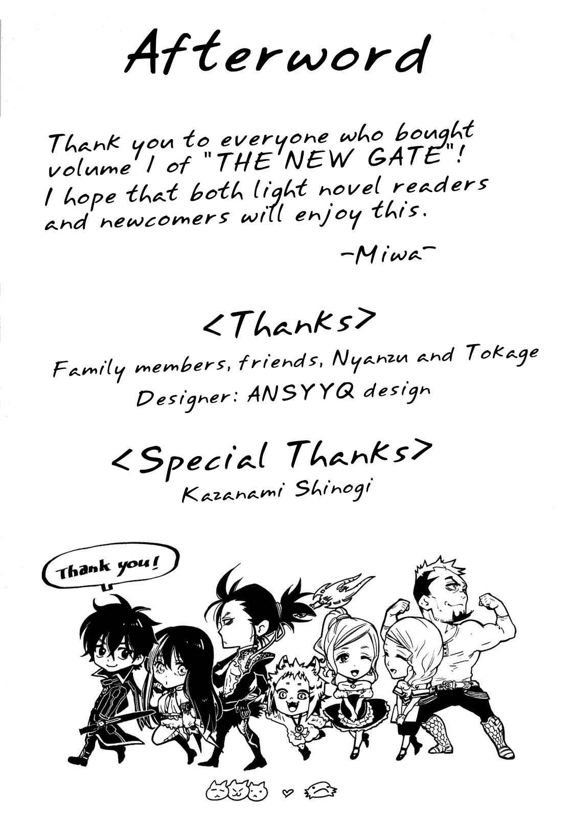 The New Gate Chap 7 - Next Chap 8