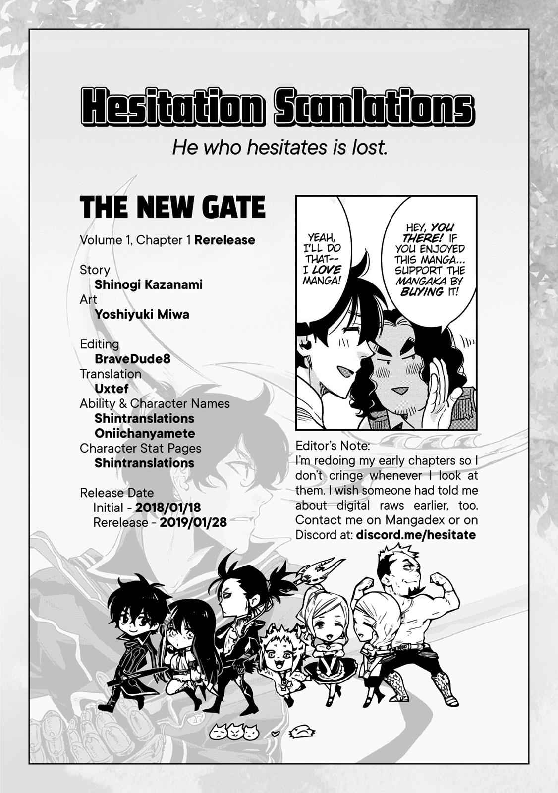 The New Gate Chap 1 - Next Chap 2