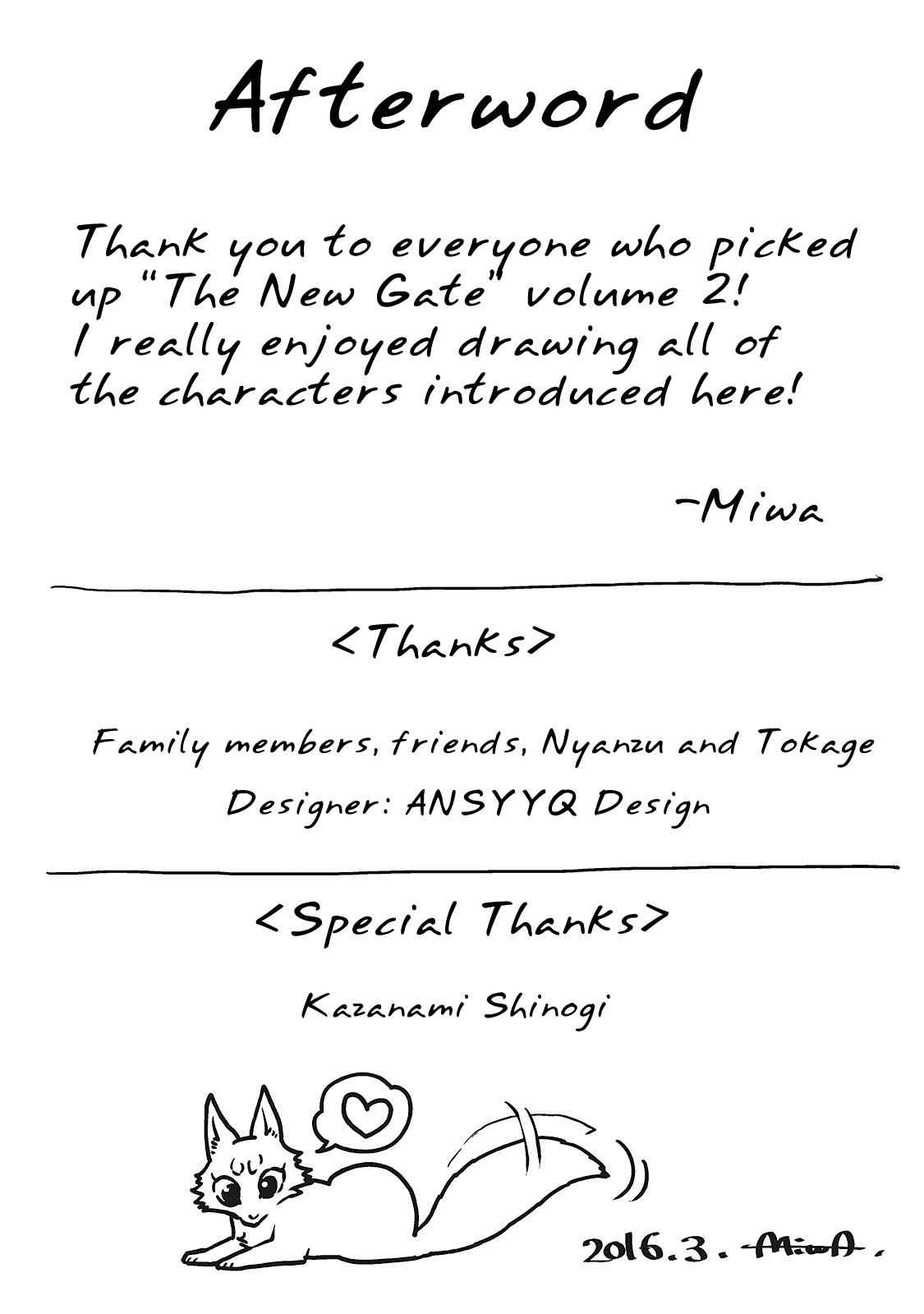 The New Gate Chap 13 - Next Chap 14