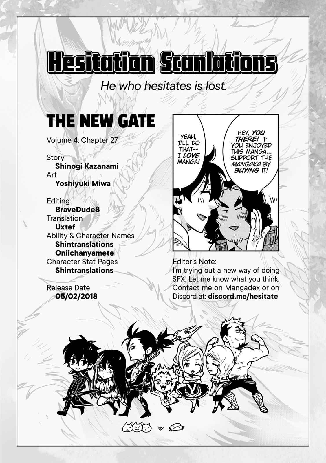 The New Gate Chap 27 - Next Chap 28
