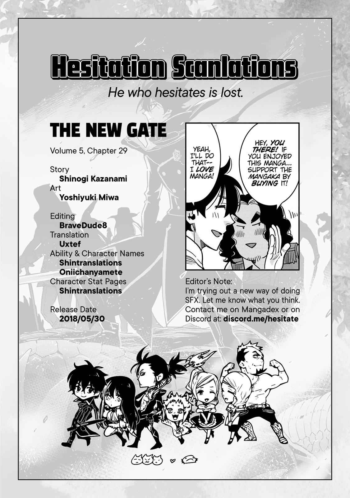 The New Gate Chap 29 - Next Chap 30