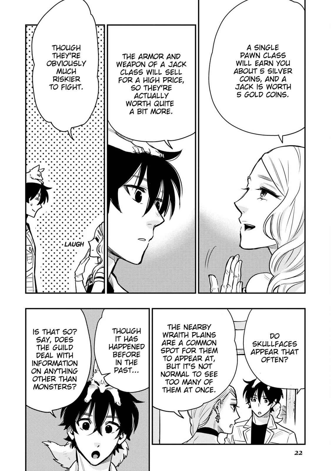 The New Gate Chap 21 - Next Chap 22