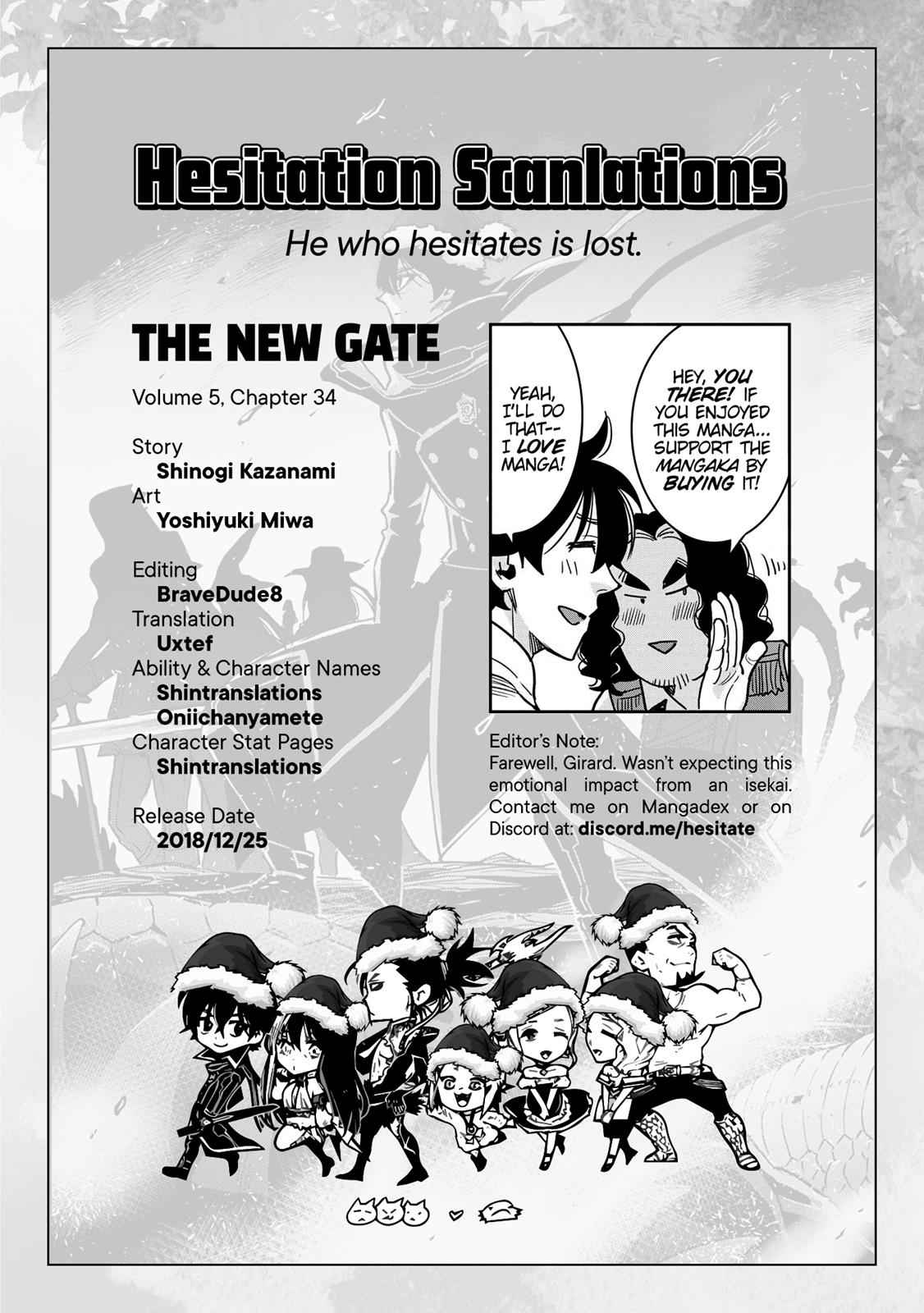 The New Gate Chap 34 - Next Chap 35