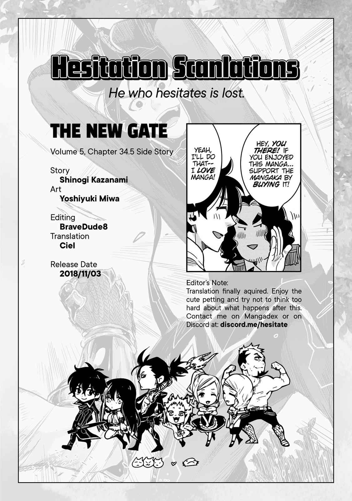 The New Gate Chap 34.5 - Next Chap 35.5
