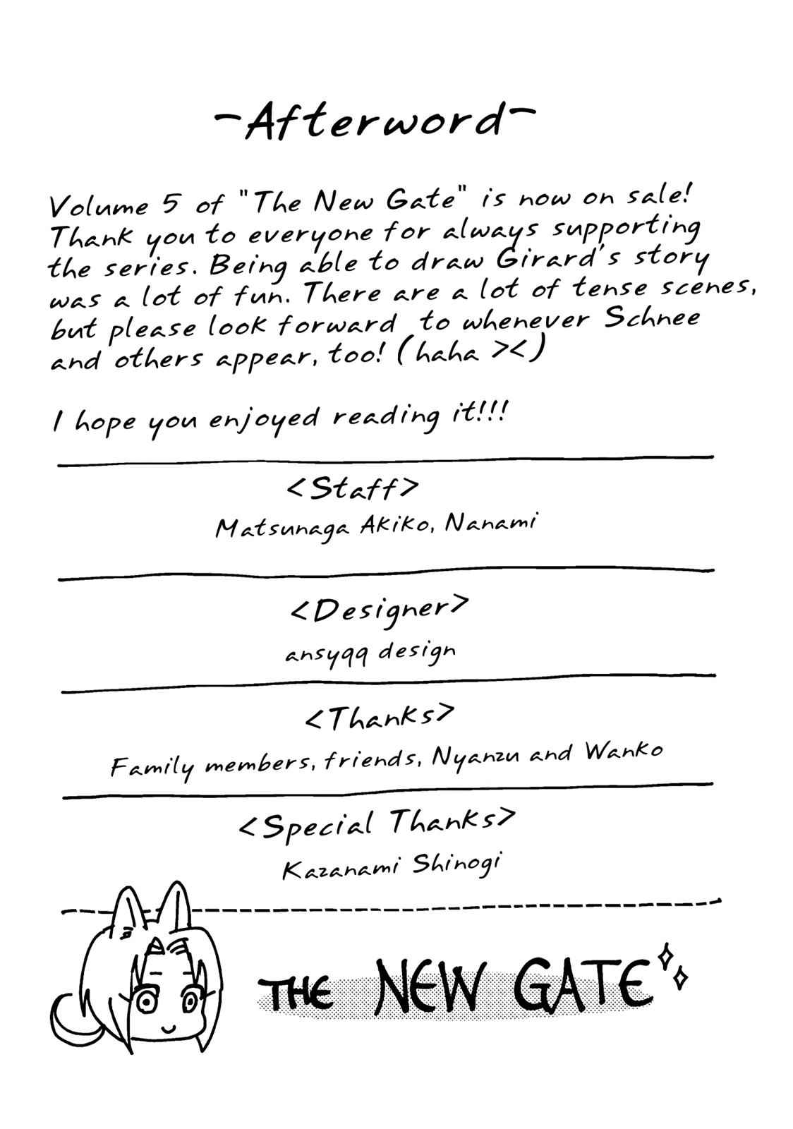 The New Gate Chap 34.5 - Next Chap 35.5