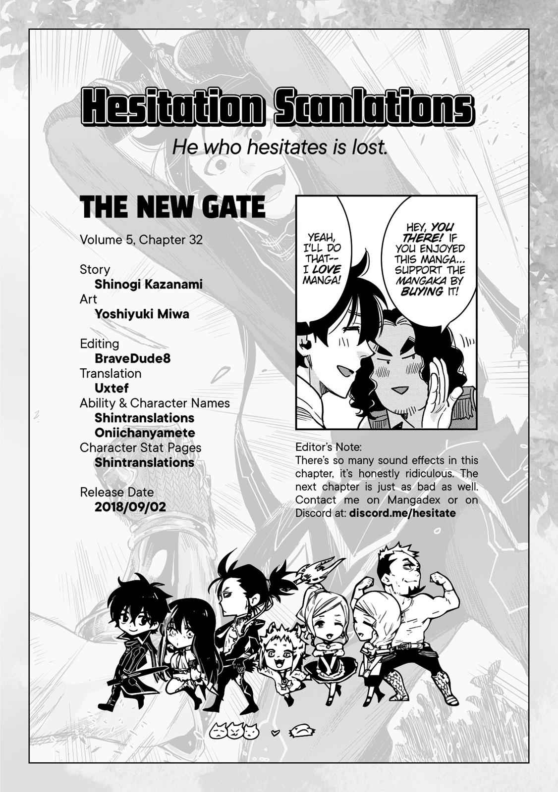 The New Gate Chap 32 - Next Chap 33