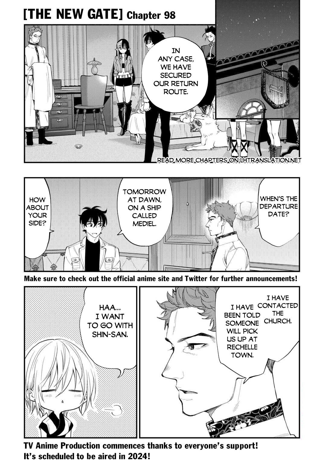 The New Gate Chap 98 - Next Chap 99