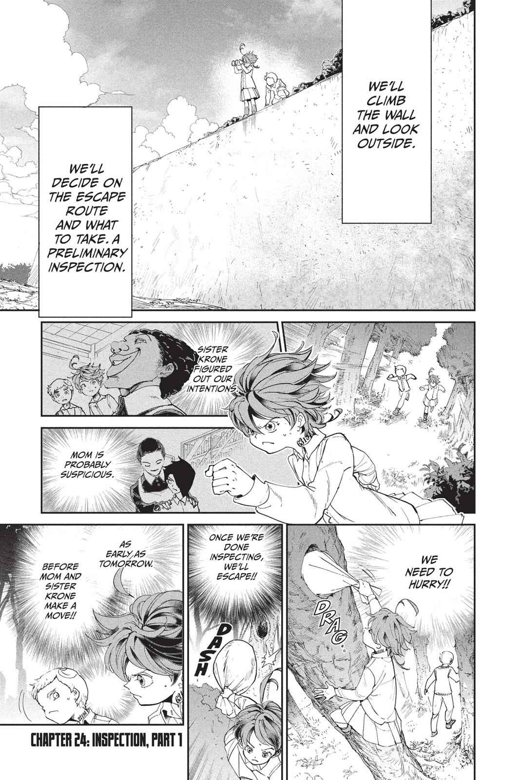The Promised Neverland Chap 24 - Next Chap 25