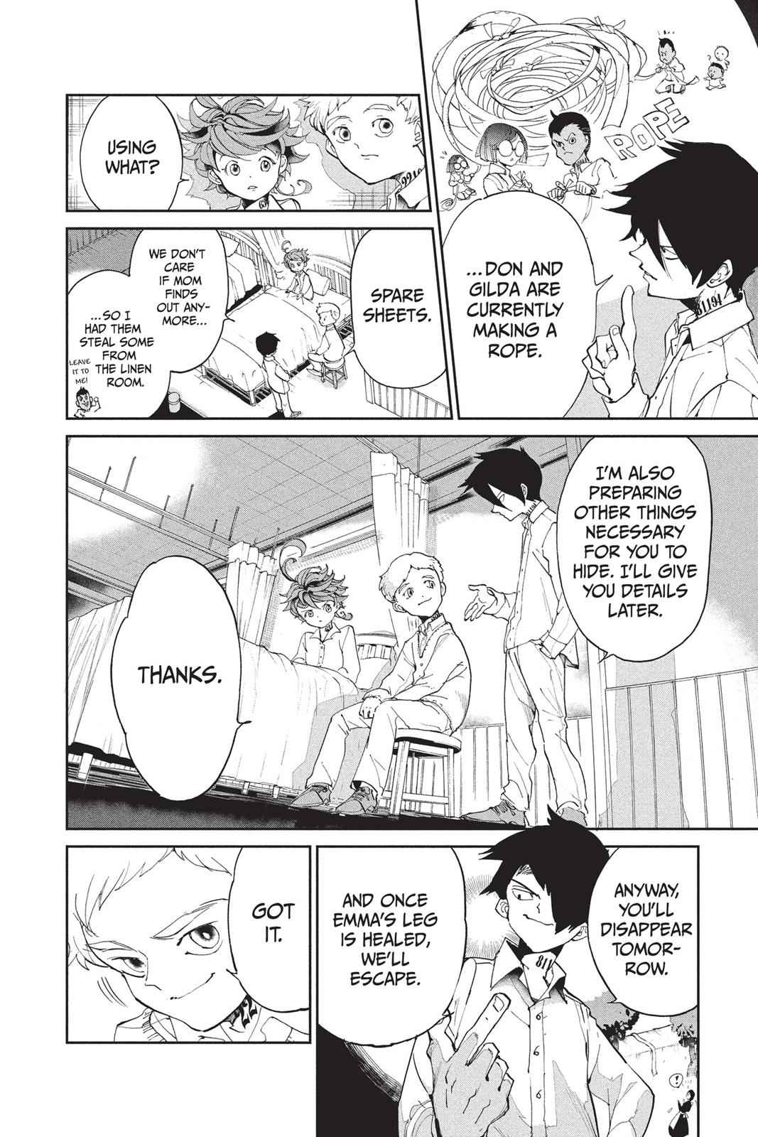 The Promised Neverland Chap 28 - Next Chap 29