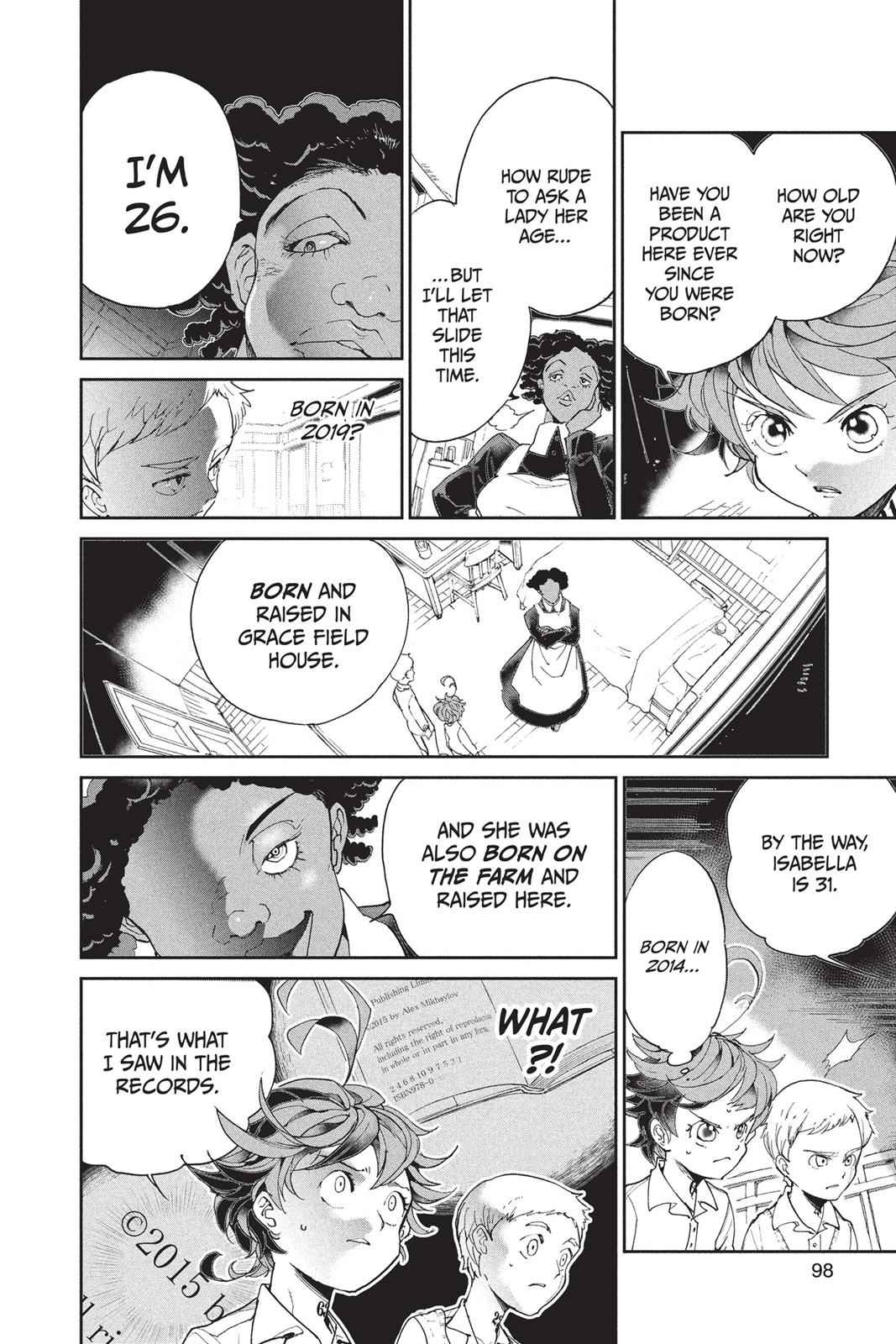 The Promised Neverland Chap 21 - Next Chap 22