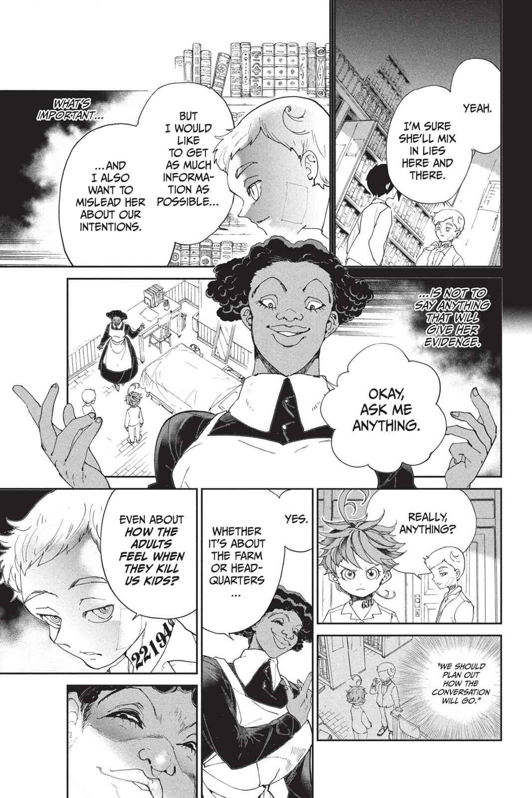 The Promised Neverland Chap 21 - Next Chap 22