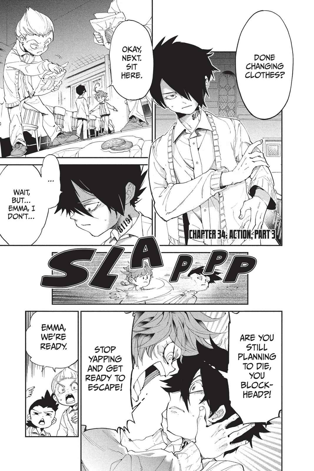 The Promised Neverland Chap 34 - Next Chap 35