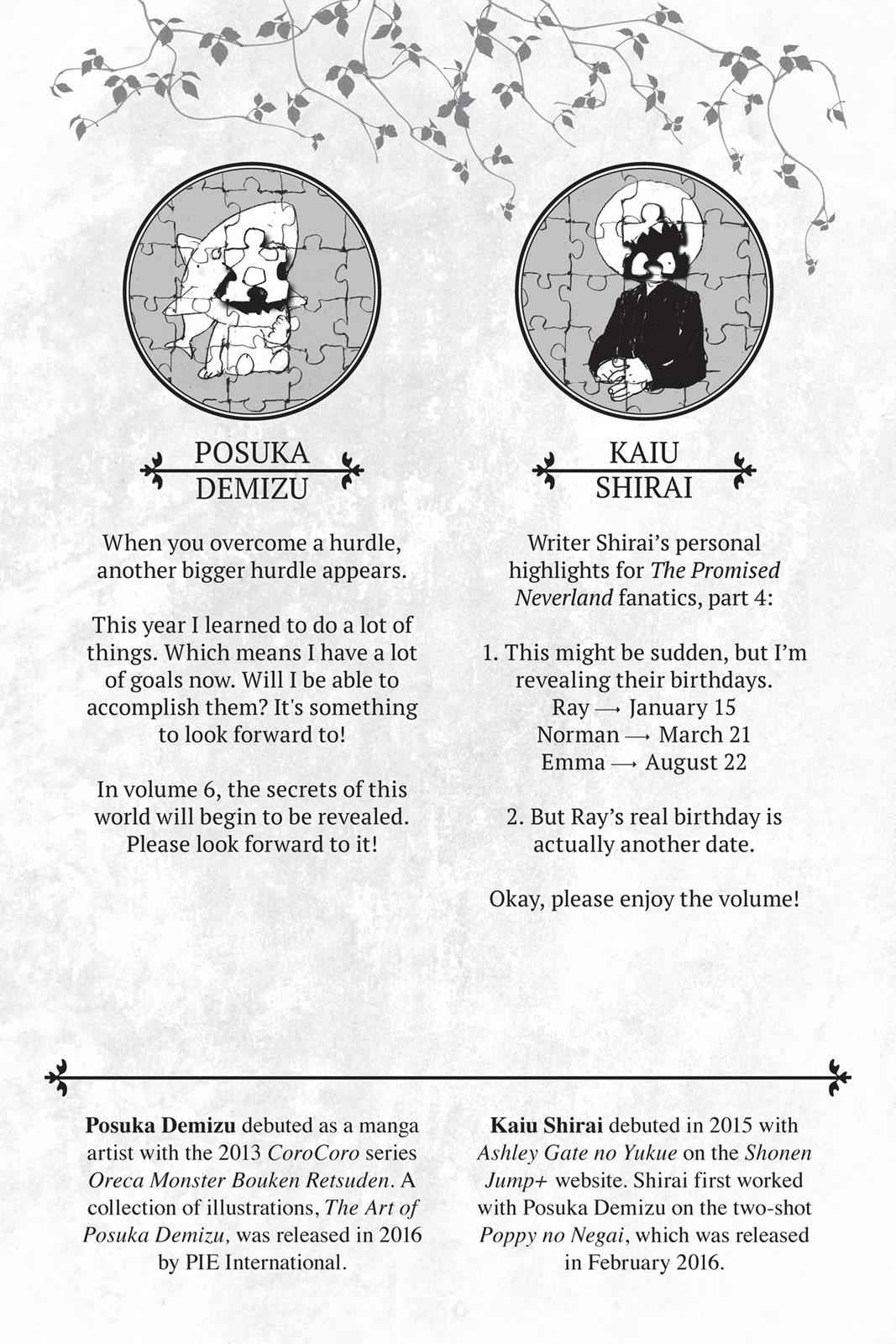 The Promised Neverland Chap 35 - Next Chap 36