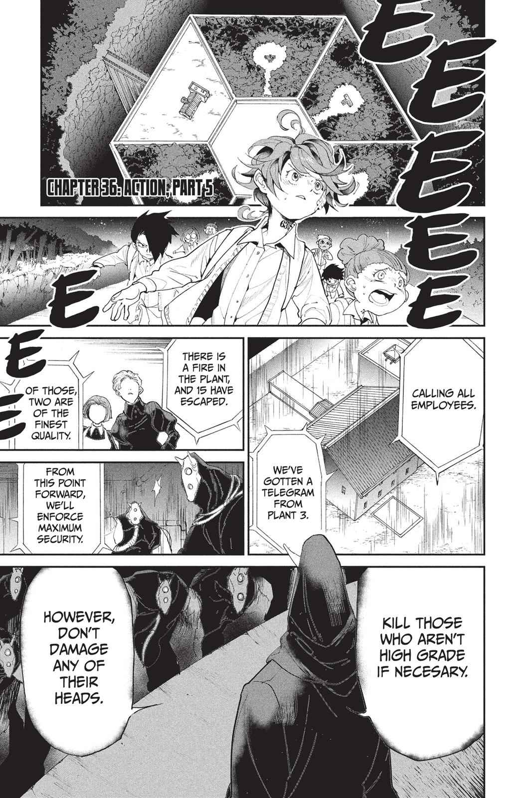 The Promised Neverland Chap 36 - Next Chap 37