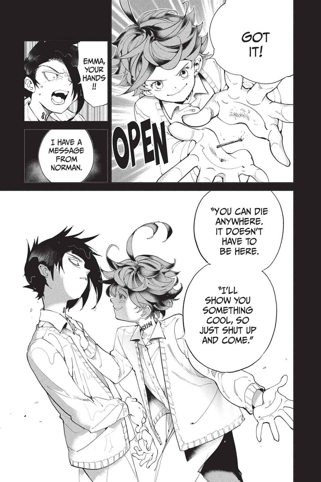 The Promised Neverland Chap 33 - Next Chap 34
