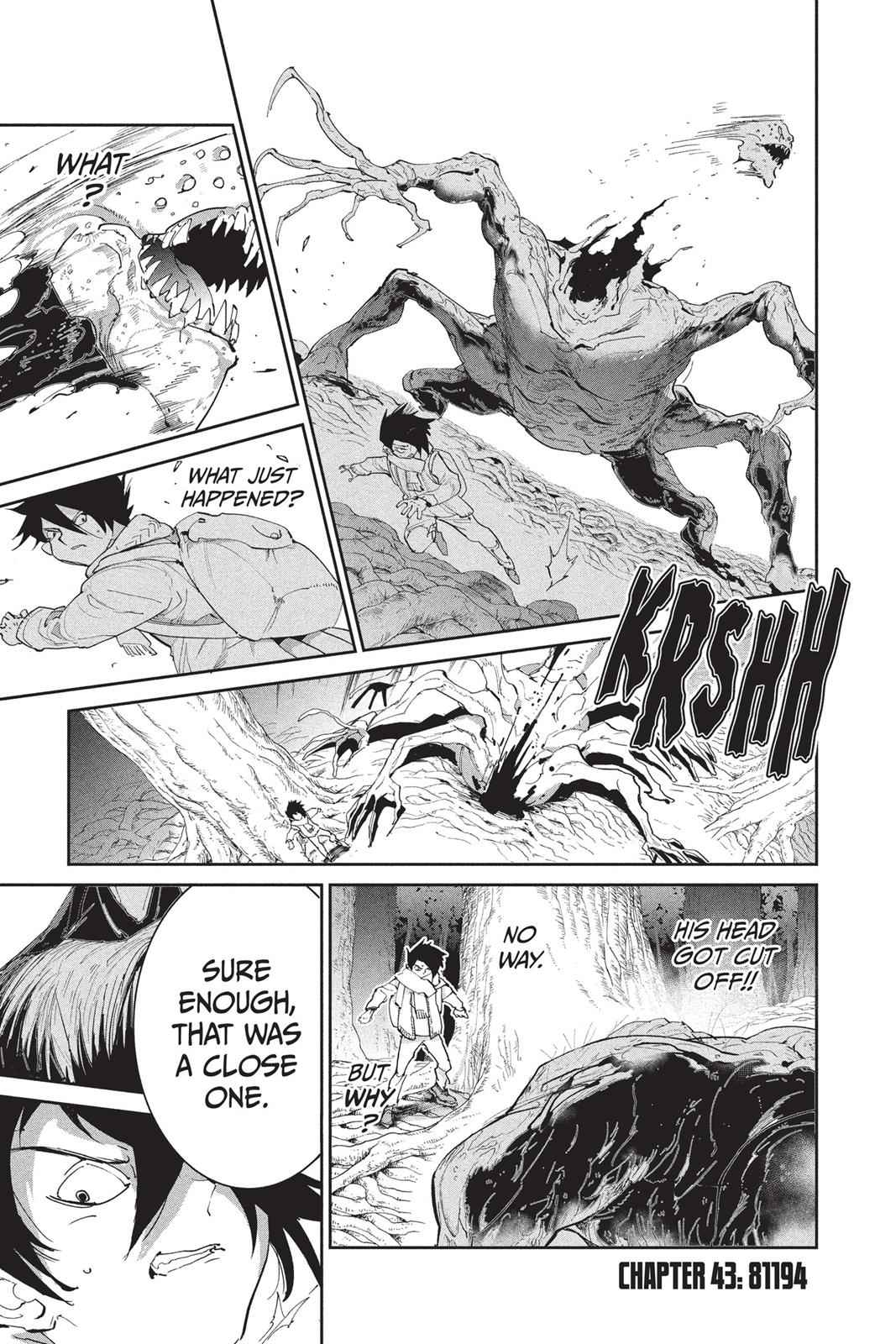 The Promised Neverland Chap 43 - Next Chap 44