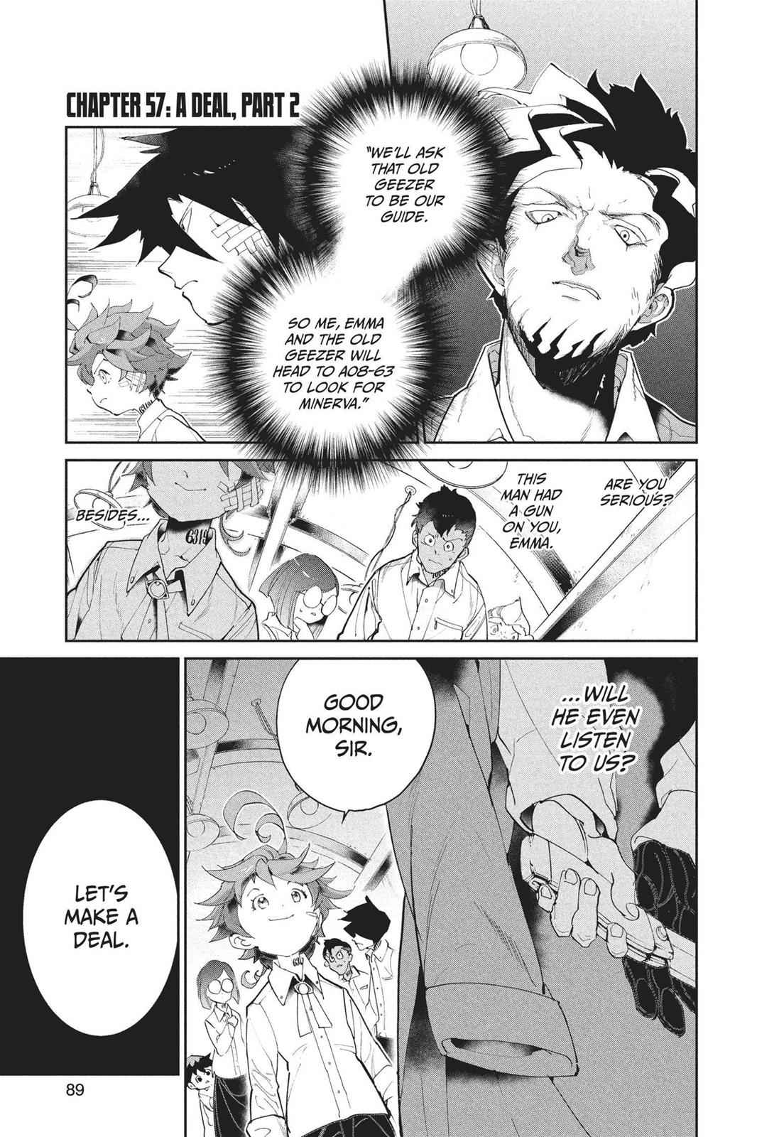 The Promised Neverland Chap 57 - Next Chap 58