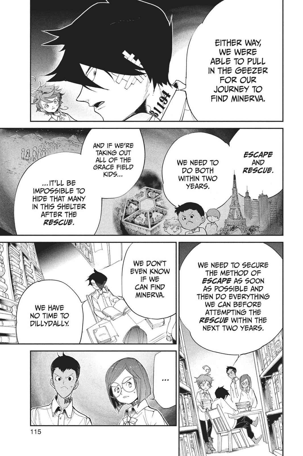 The Promised Neverland Chap 58 - Next Chap 59
