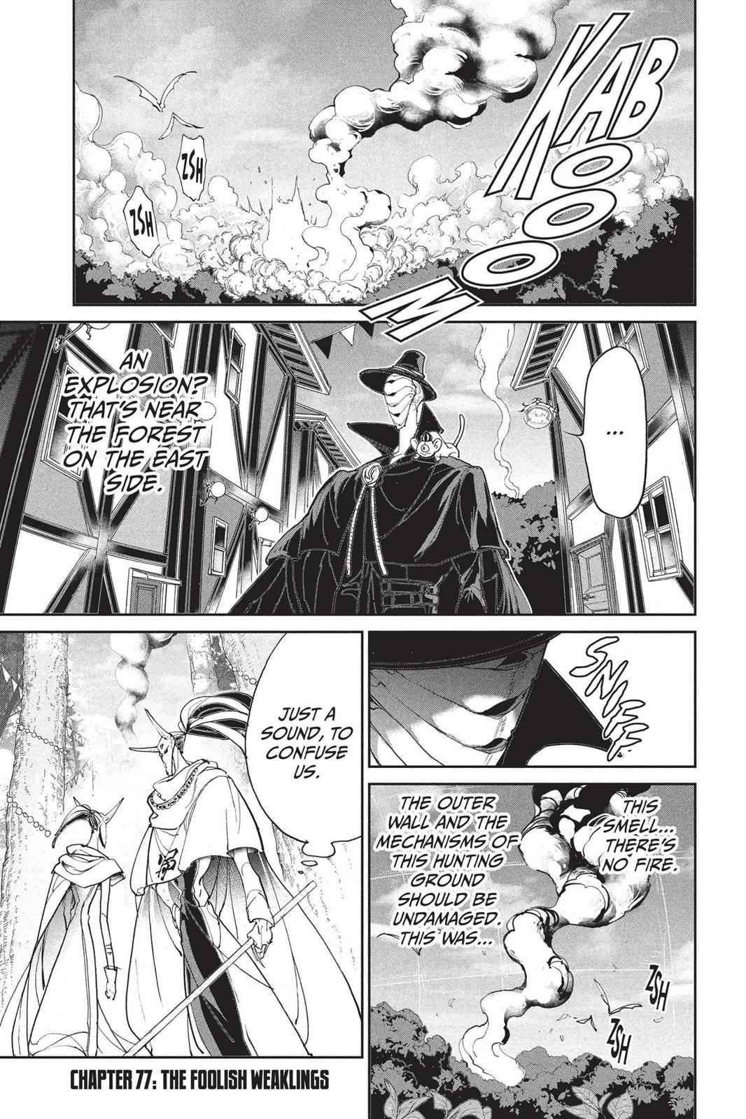 The Promised Neverland Chap 77 - Next Chap 78