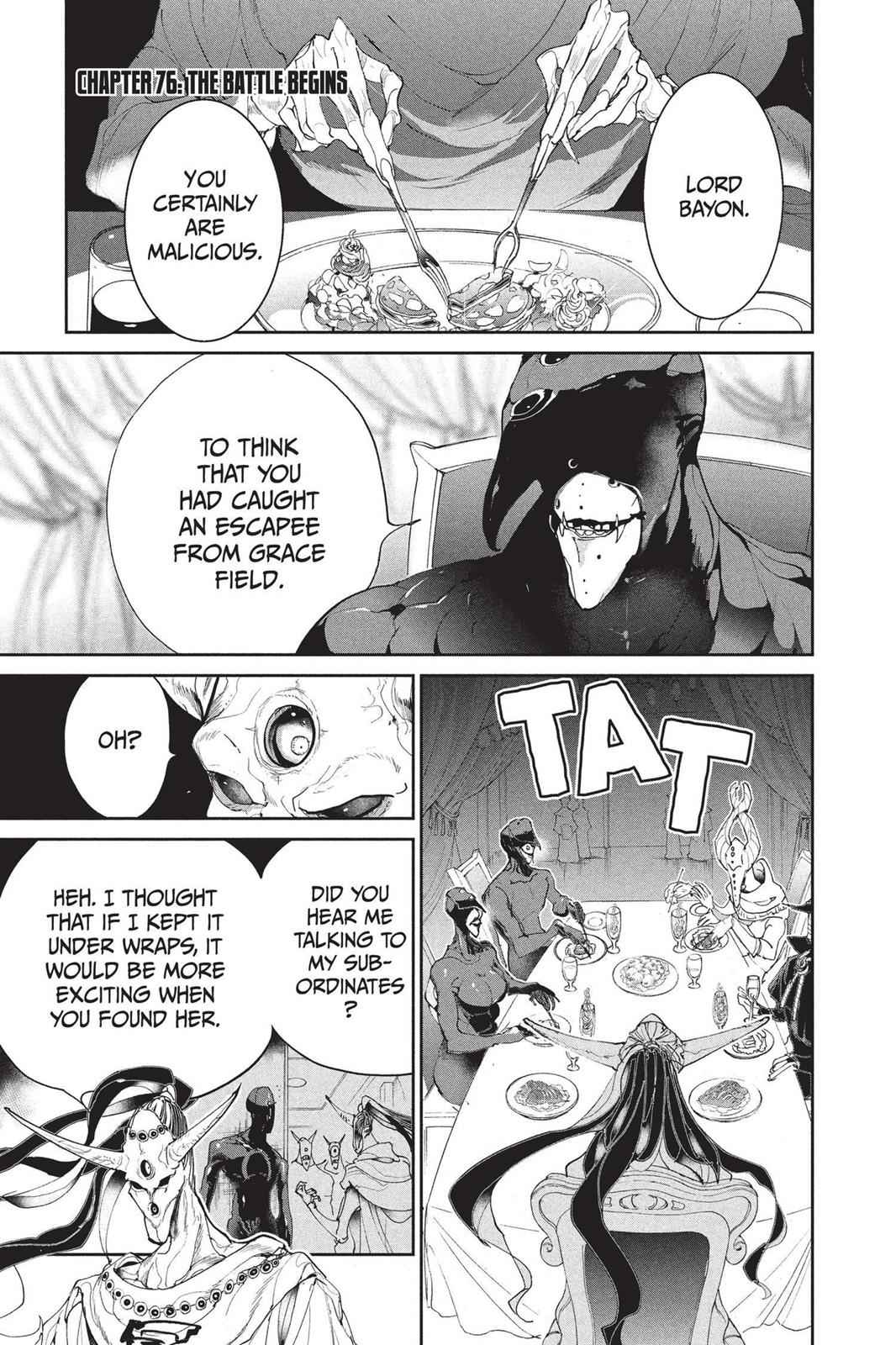 The Promised Neverland Chap 76 - Next Chap 77