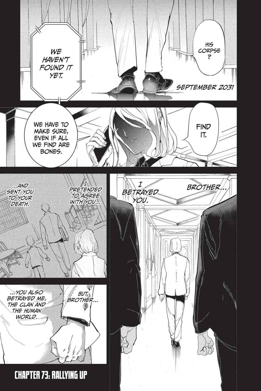 The Promised Neverland Chap 73 - Next Chap 74