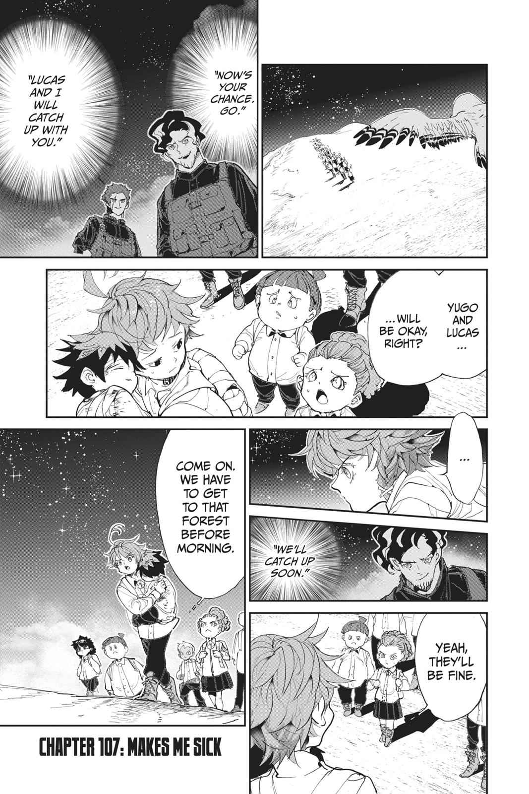 The Promised Neverland Chap 107 - Next Chap 108