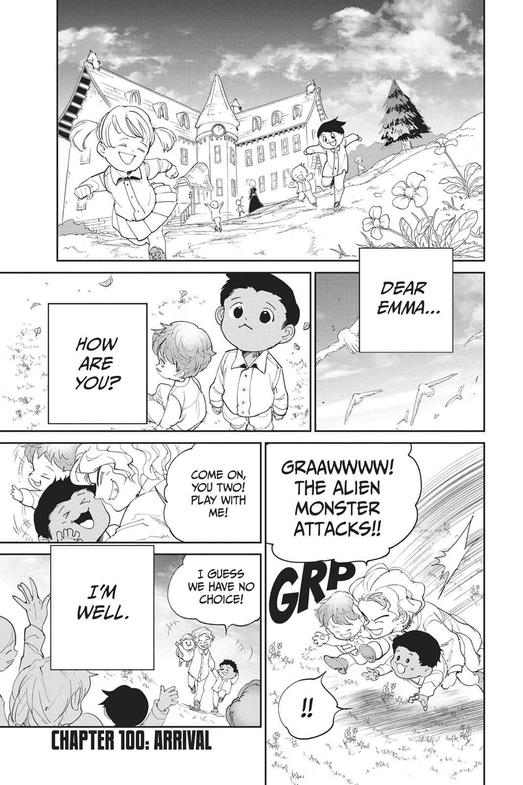 The Promised Neverland Chap 100 - Next Chap 101