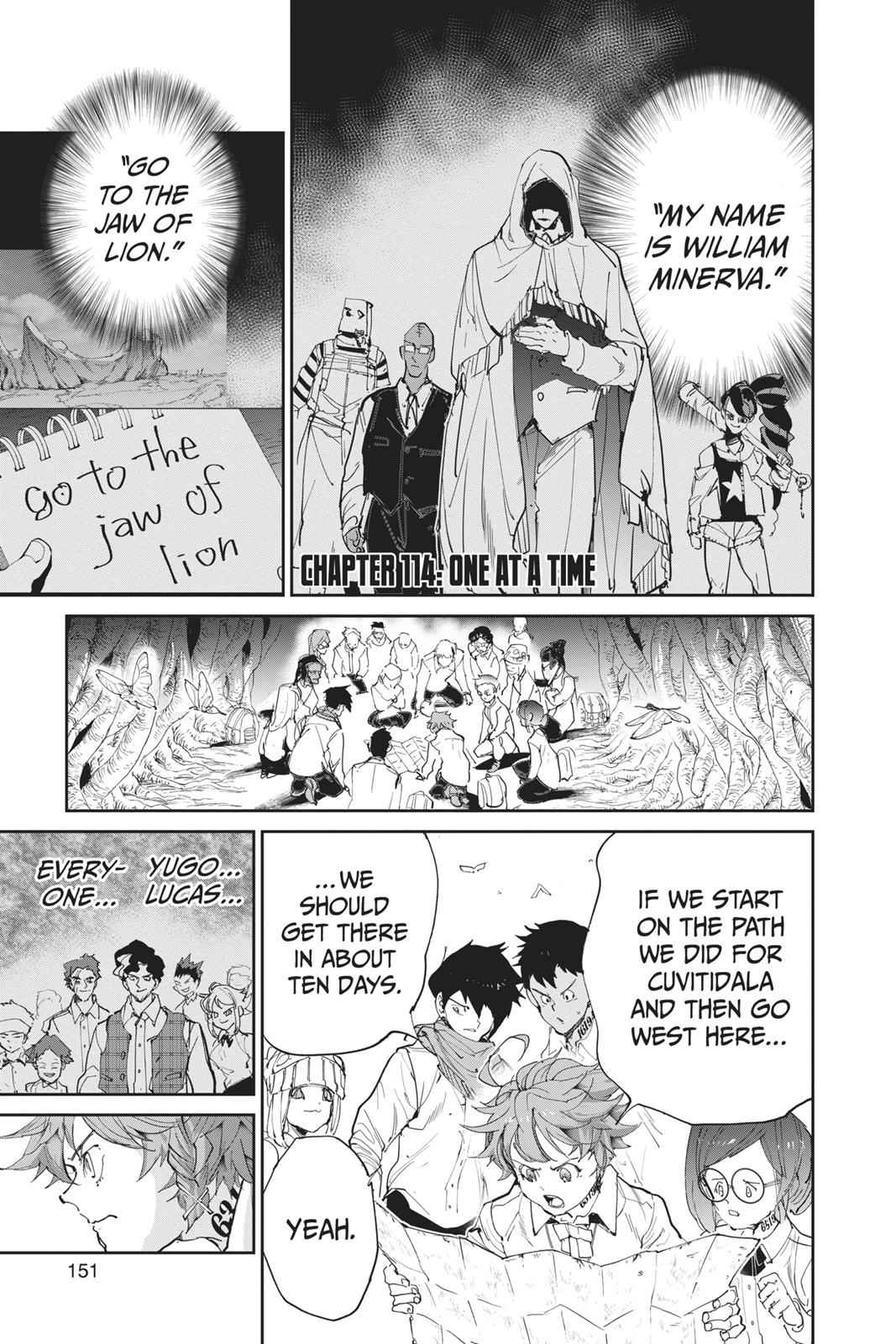 The Promised Neverland Chap 114 - Next Chap 115