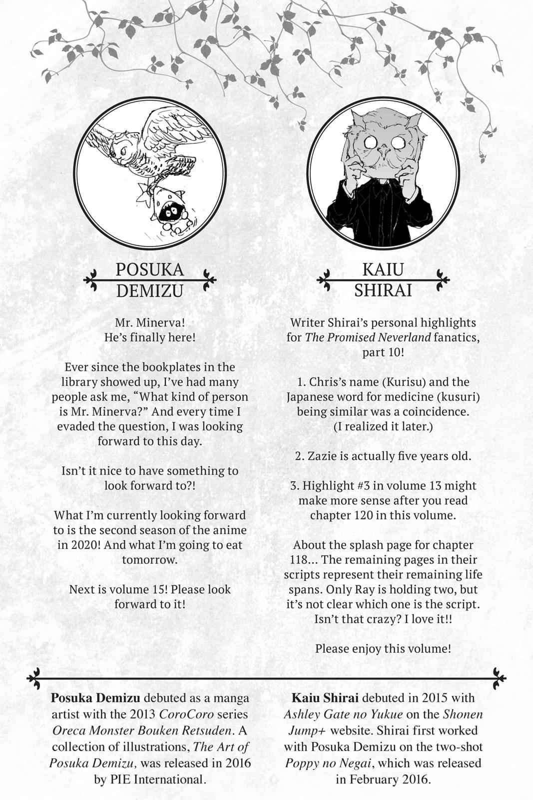 The Promised Neverland Chap 116 - Next Chap 117