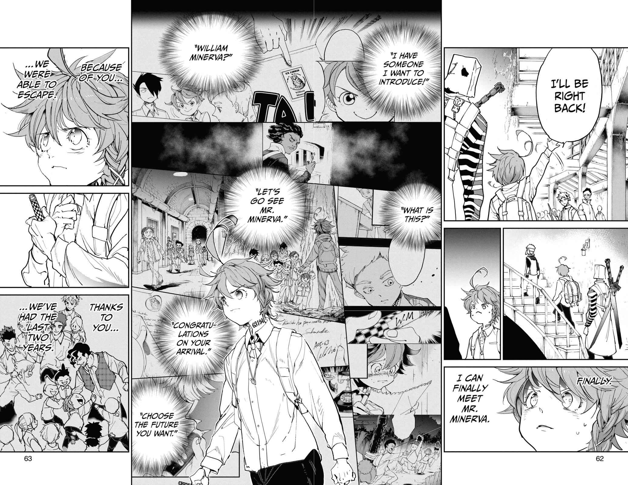 The Promised Neverland Chap 118 - Next Chap 119