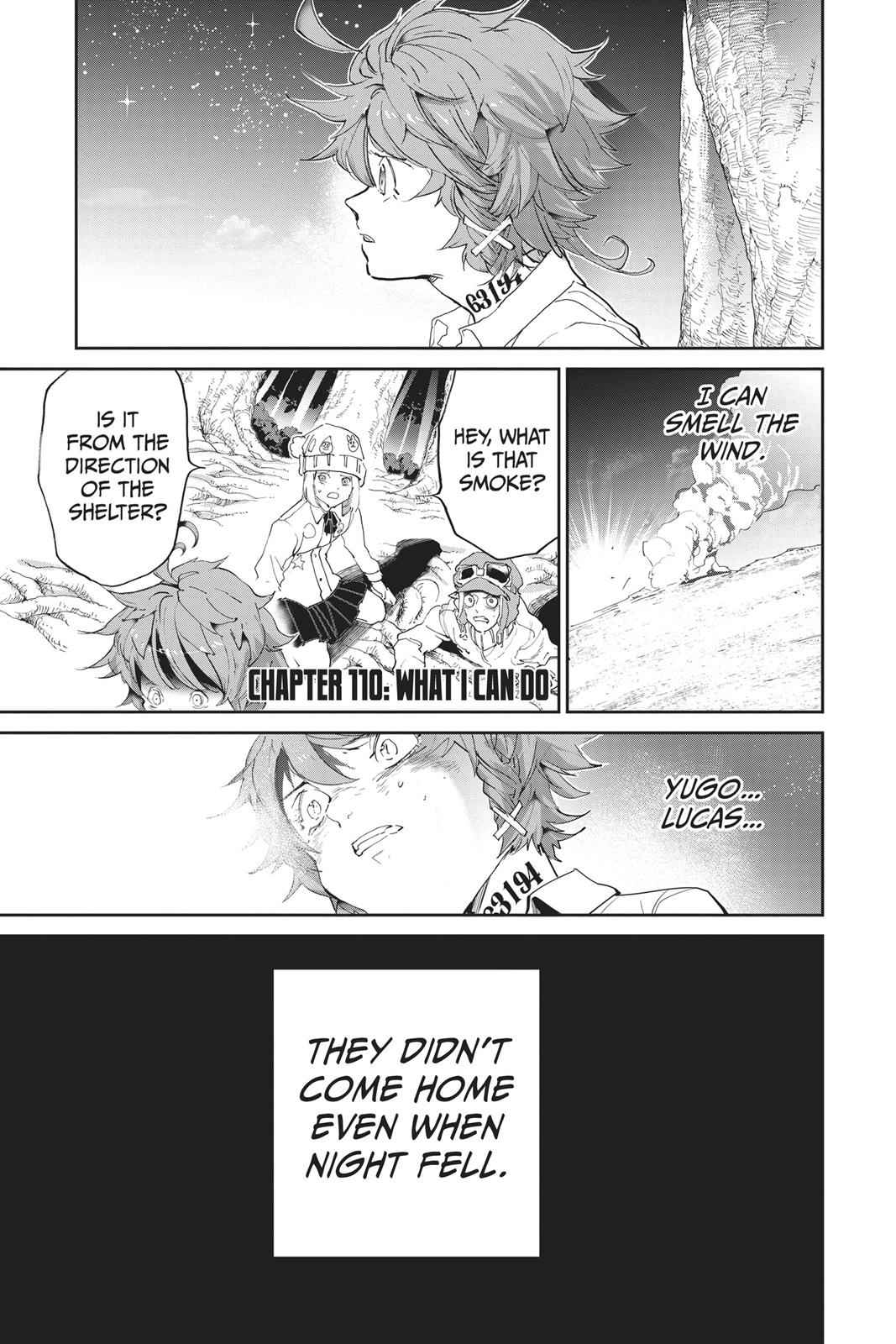 The Promised Neverland Chap 110 - Next Chap 111