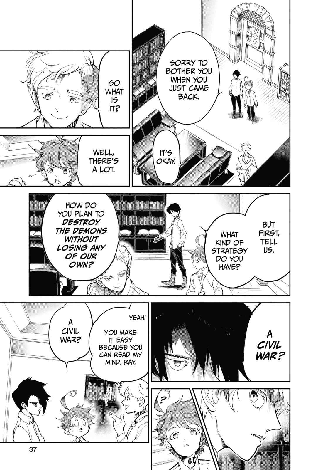 The Promised Neverland Chap 126 - Next Chap 127