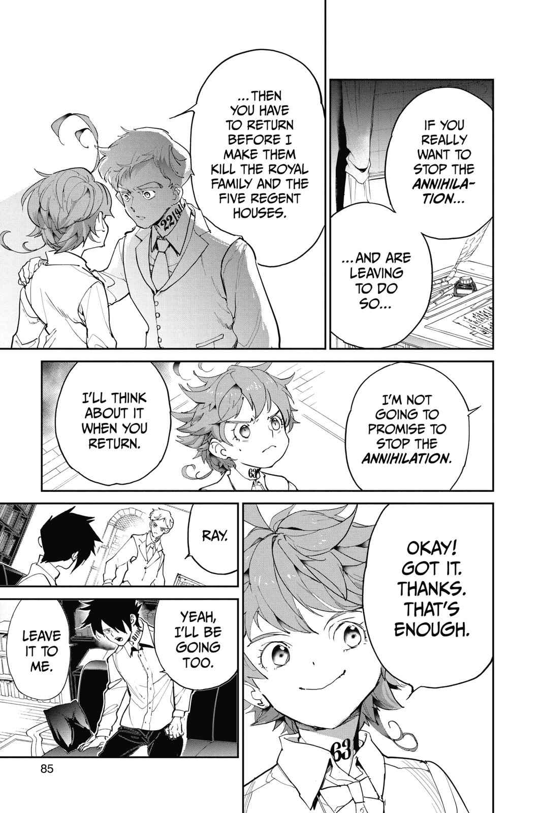 The Promised Neverland Chap 128 - Next Chap 129