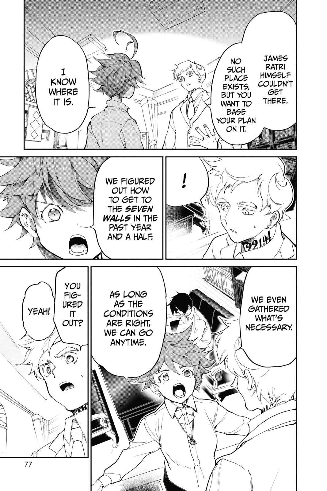 The Promised Neverland Chap 128 - Next Chap 129