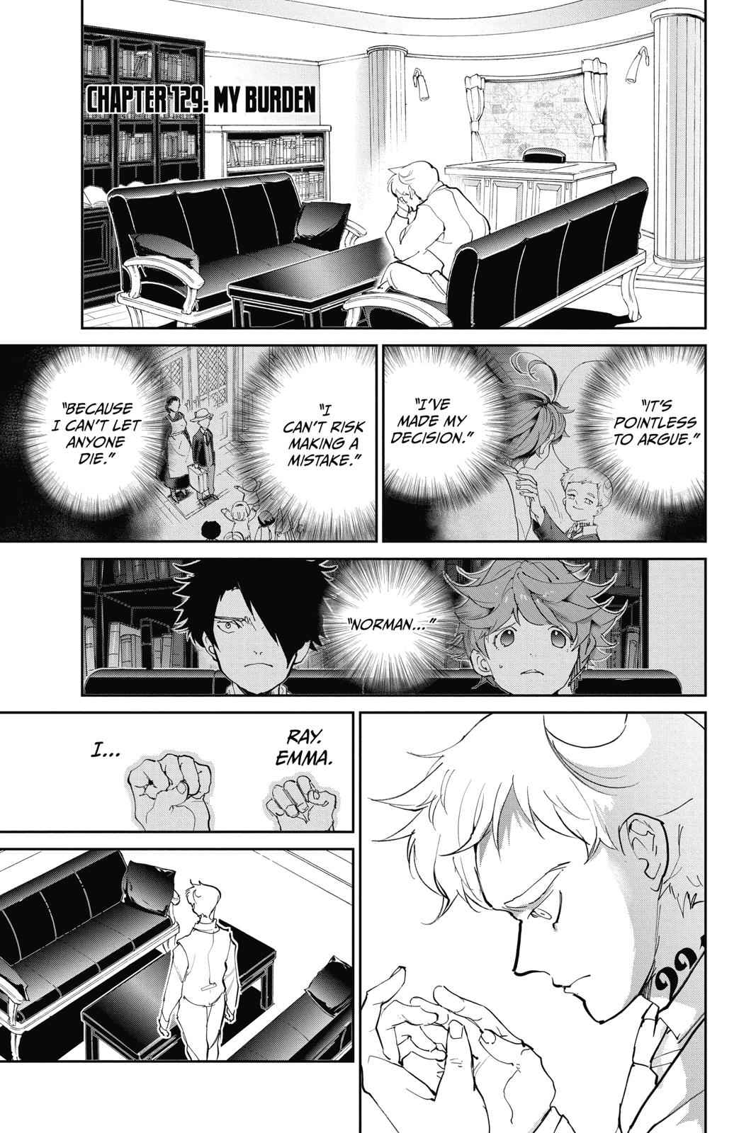The Promised Neverland Chap 129 - Next Chap 130