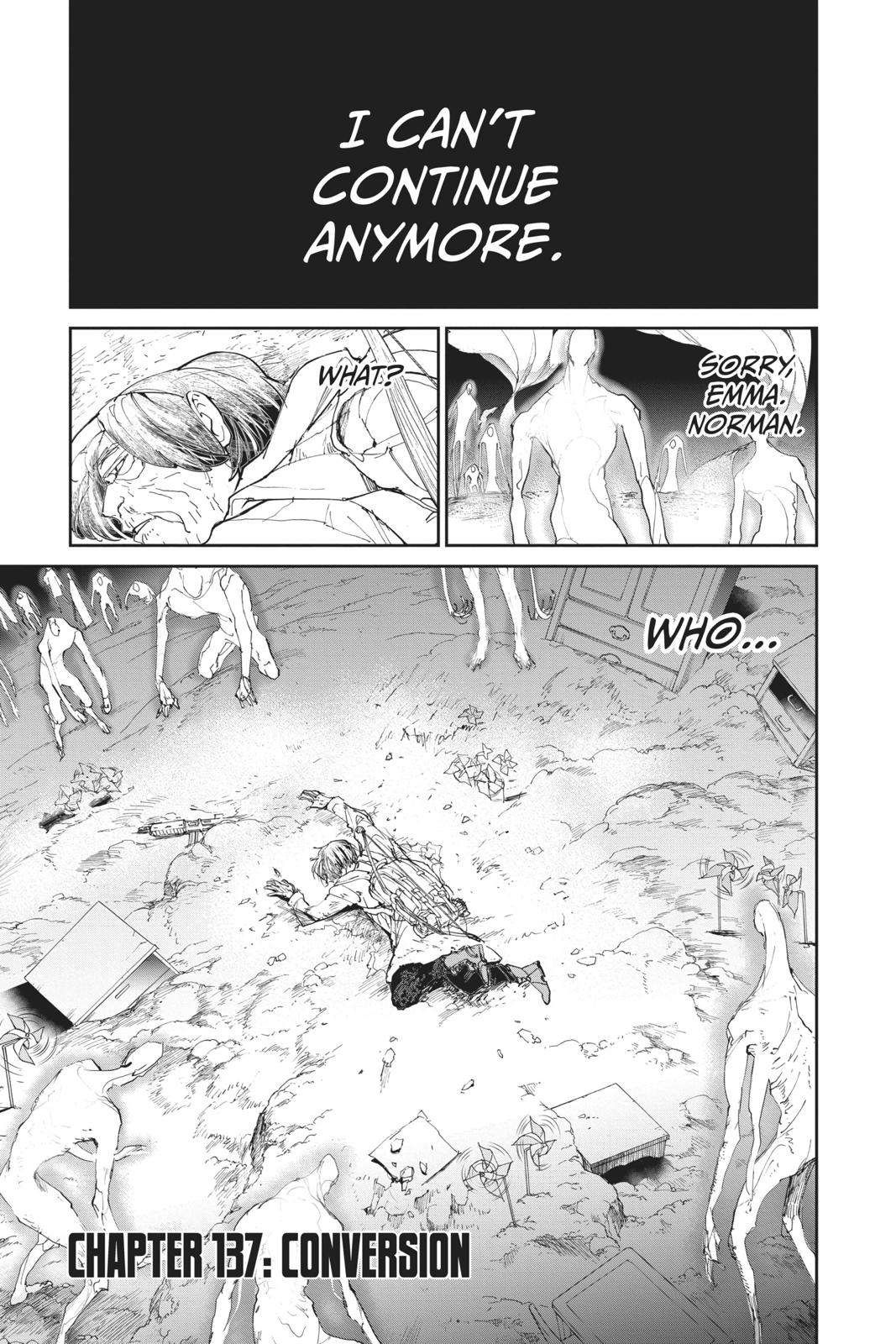 The Promised Neverland Chap 137 - Next Chap 138