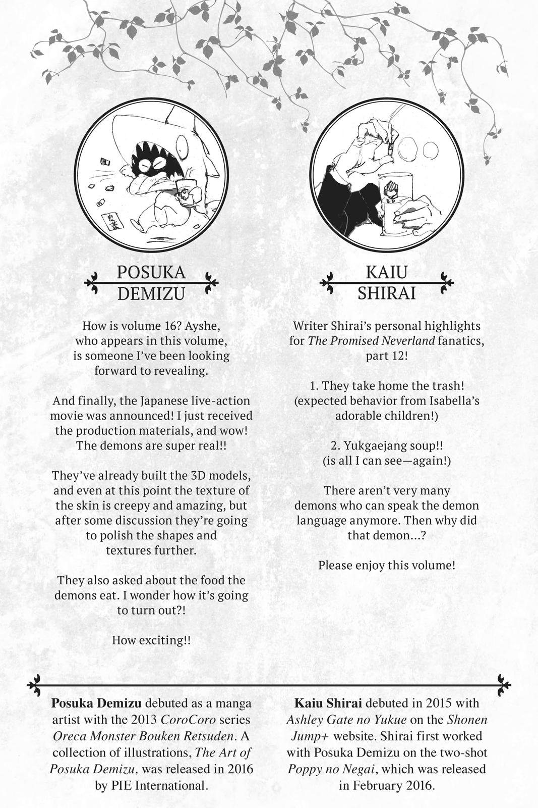 The Promised Neverland Chap 134 - Next Chap 135