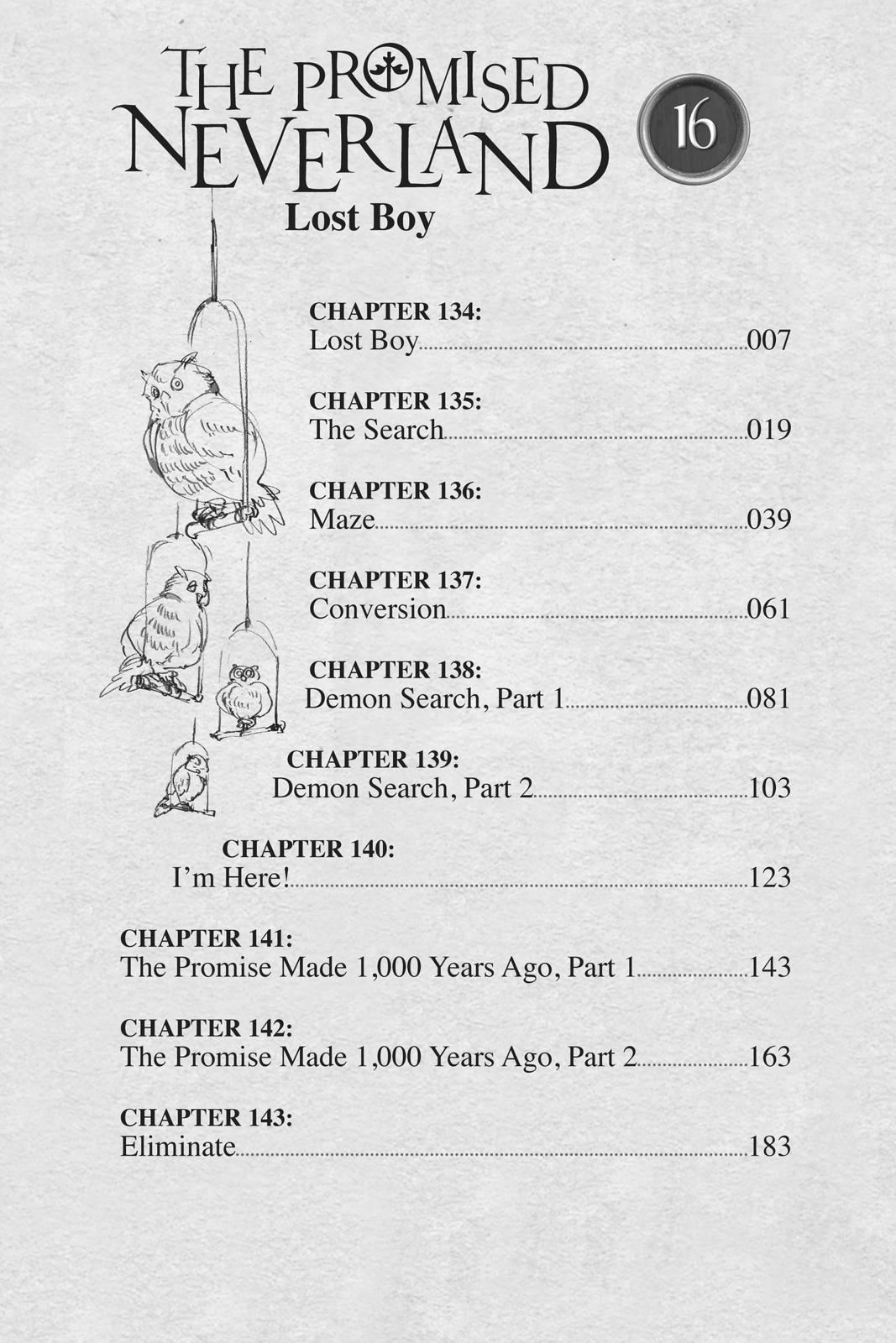 The Promised Neverland Chap 134 - Next Chap 135