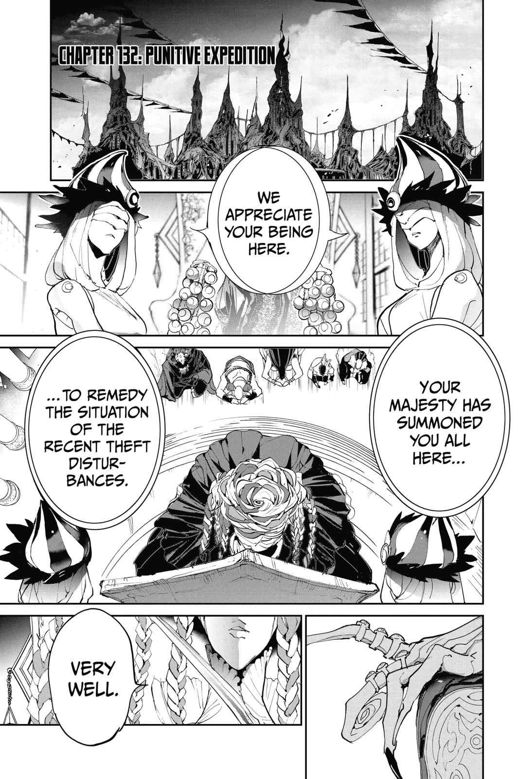 The Promised Neverland Chap 132 - Next Chap 133