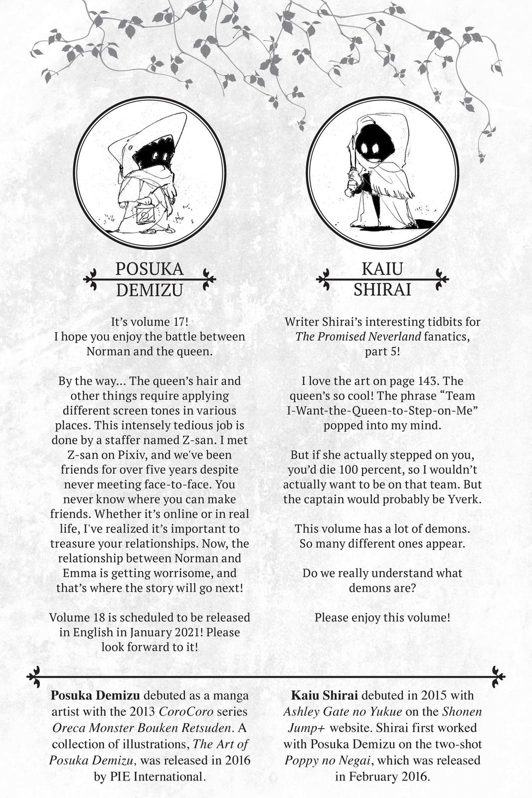 The Promised Neverland Chap 144 - Next Chap 145